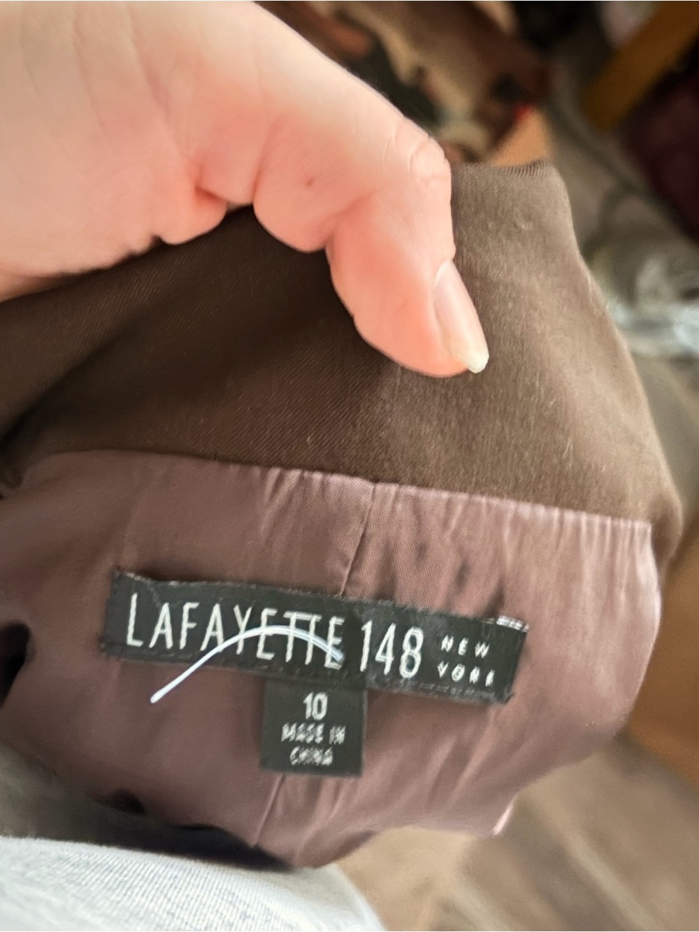 Lafayette 148 Latch Front Blazer 148 10 - Picture 5 of 5